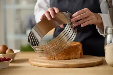 Blomsterbergs justerbar kageskærer 24-30 cm - Stål - Blomsterbergs