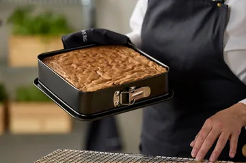 Blomsterbergs kvadratisk springform 24x24x6 cm - Rustfrit stål - Blomsterbergs