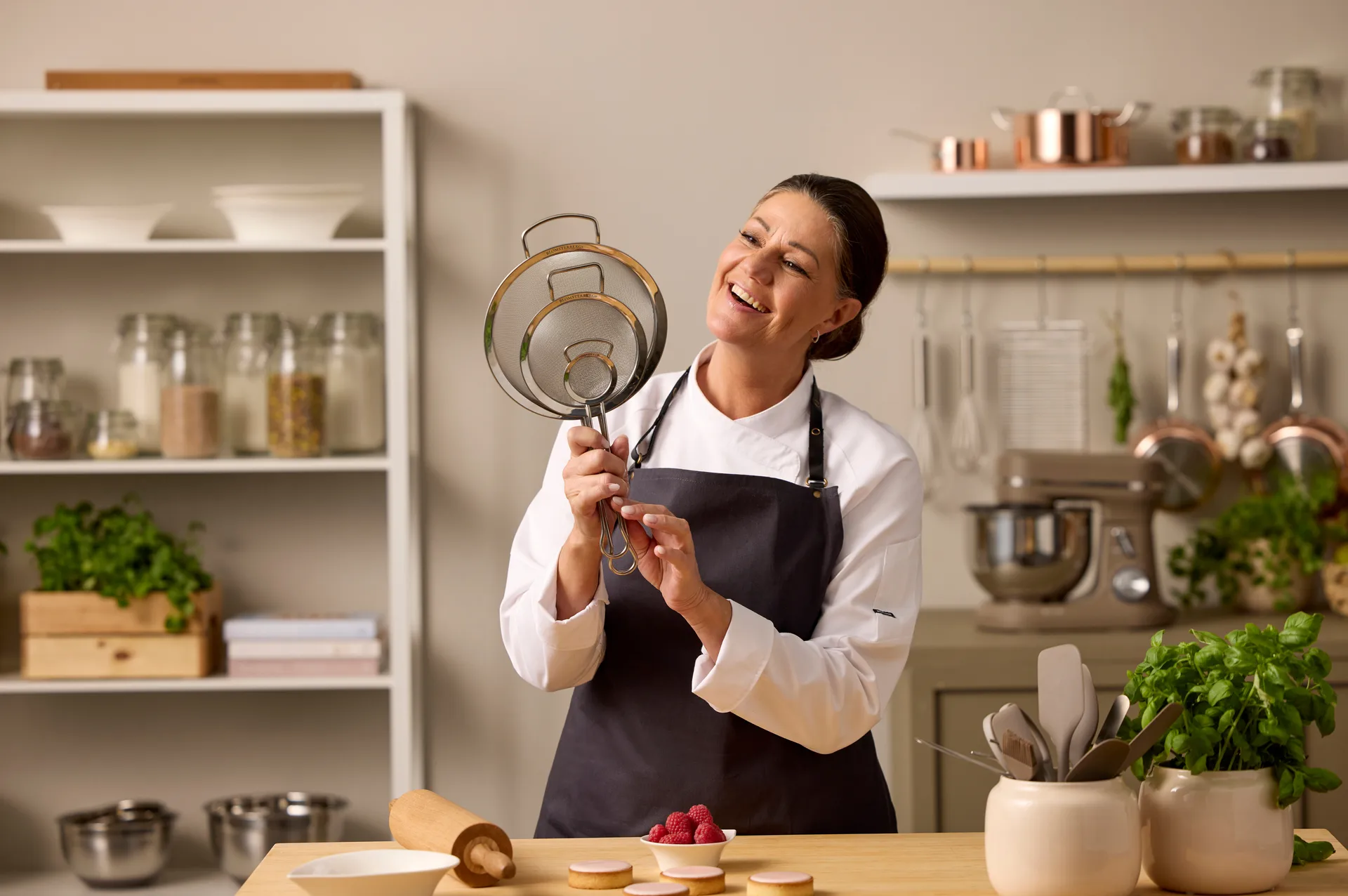 Blomsterbergs trådsigte stål, 14 cm Blomsterbergs