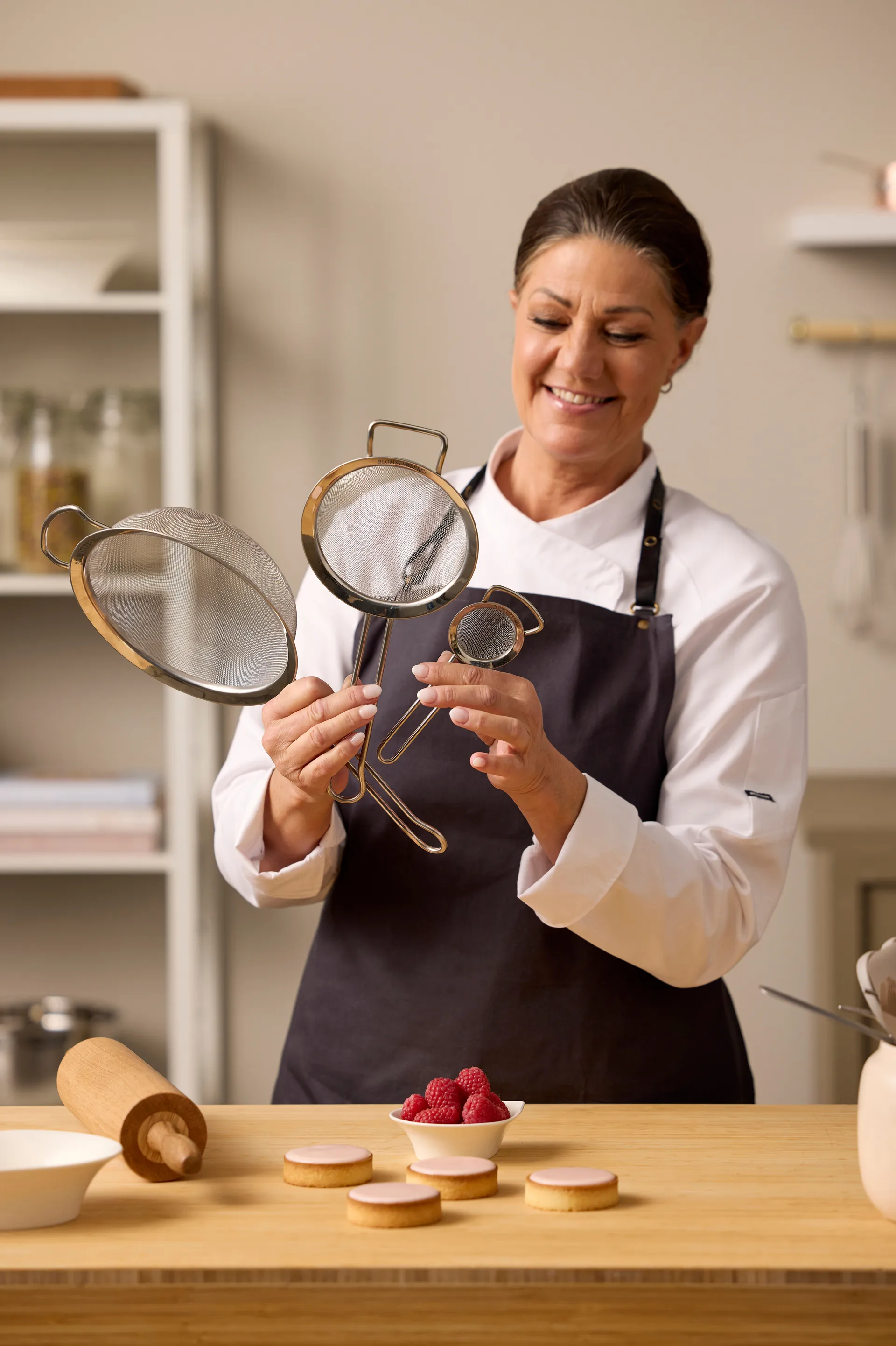 Blomsterbergs trådsigte stål, 14 cm Blomsterbergs