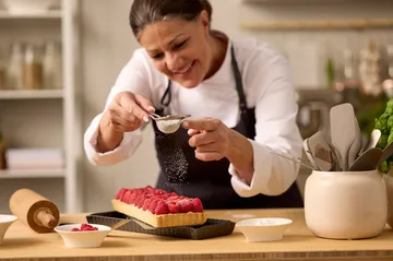 Blomsterbergs tærteform rektangulær 35x11x2,6 cm - Dark grey - Blomsterbergs