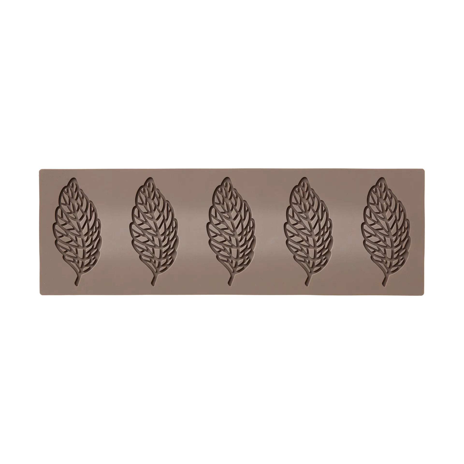 Blomsterbergs tuile silikone form blad, Latte Blomsterbergs