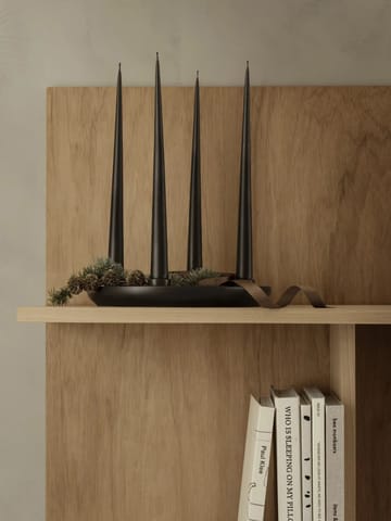 ADVENT lysestage Ø27 cm - Black - Blomus