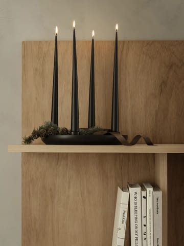 ADVENT lysestage Ø27 cm - Black - Blomus