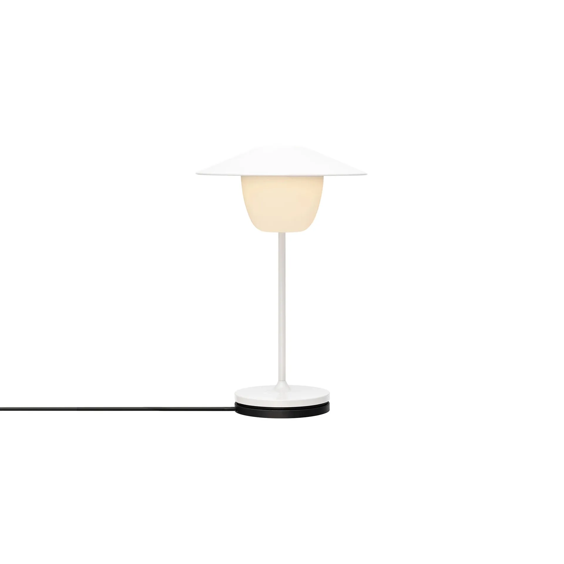 Ani mini LED-lampe 21,5 cm, Hvid blomus