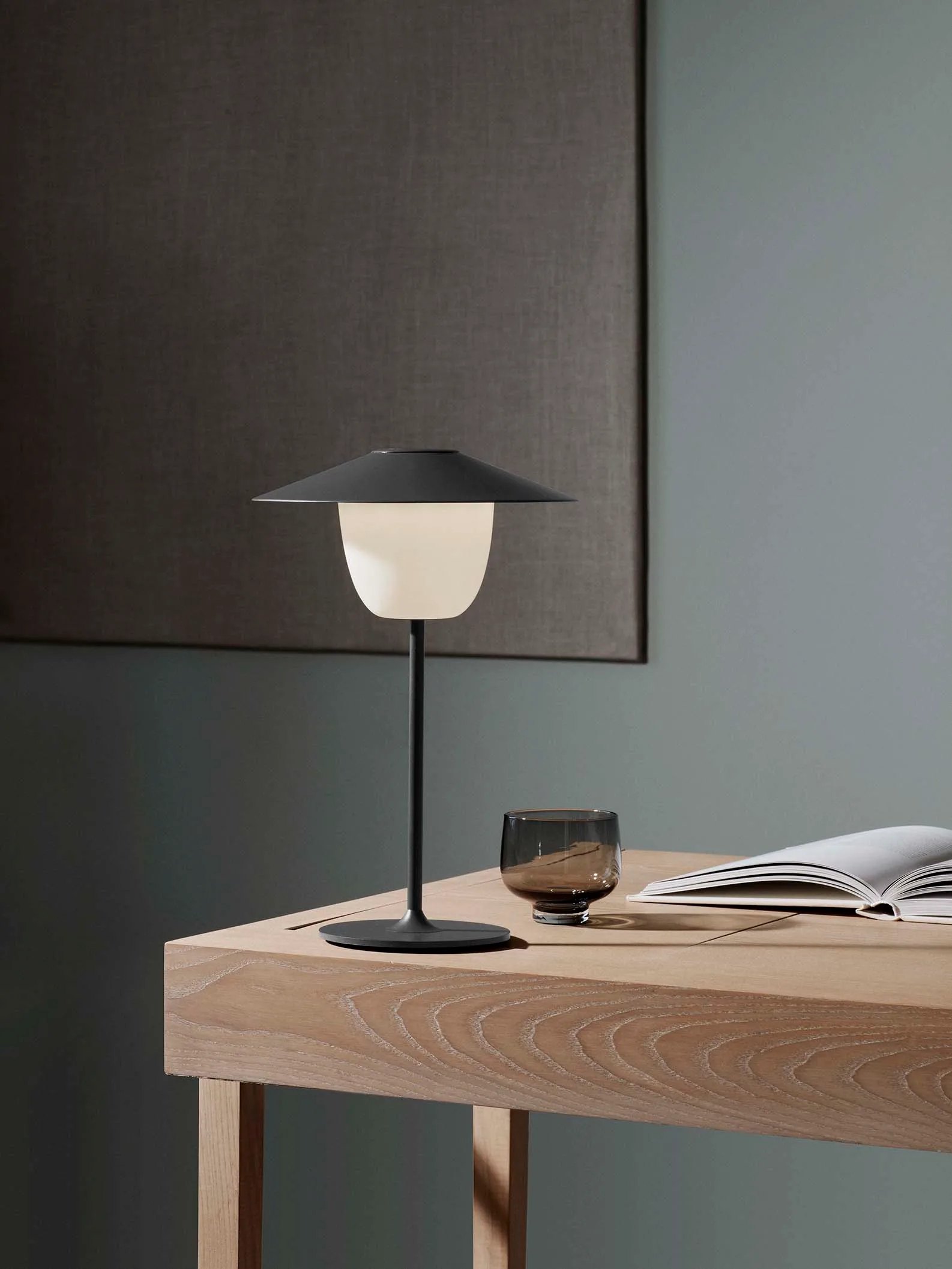 Ani mobil LED-lampe 33 cm, Warm gray (mørkegrå) blomus