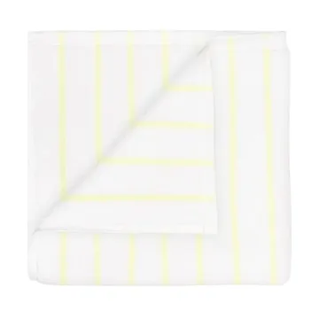 Arto håndklæde - 2-pak, Transparent yellow-white, 30x50 cm - blomus
