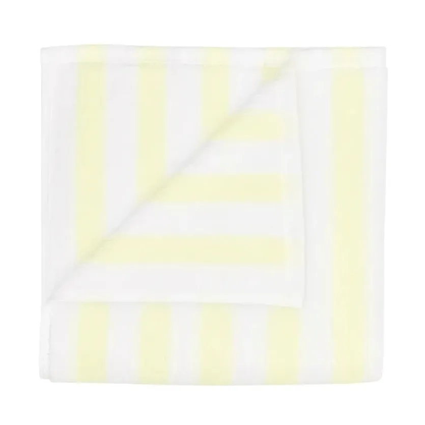Arto håndklæde, 2-pak, White-transparent yellow, 30x50 cm blomus