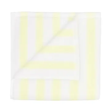 Arto håndklæde - 2-pak, White-transparent yellow, 30x50 cm - blomus