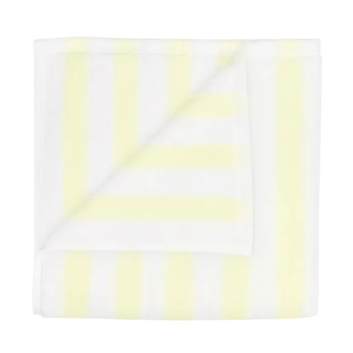 Arto håndklæde - 2-pak, White-transparent yellow, 30x50 cm - blomus