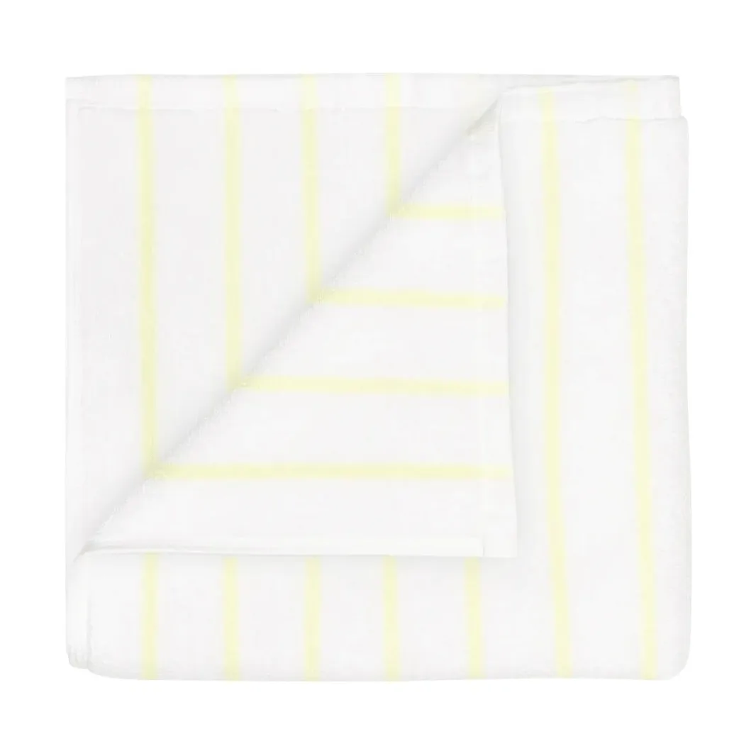 Arto håndklæde, Transparent yellow-white, 50x100 cm blomus