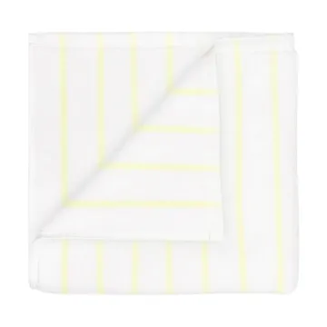 Arto håndklæde - Transparent yellow-white, 50x100 cm - blomus