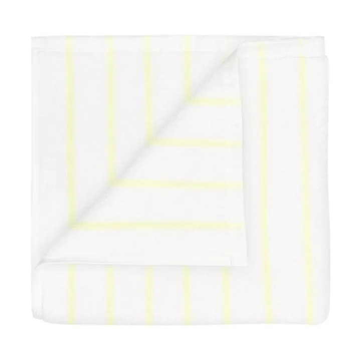 Arto håndklæde - Transparent yellow-white, 50x100 cm - blomus