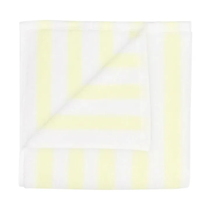 Arto håndklæde - White-transparent yellow, 50x100 cm - blomus