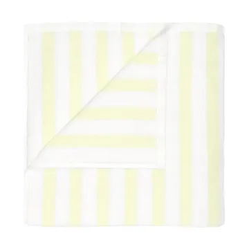 Arto håndklæde - White-transparent yellow, 70x140 cm - blomus