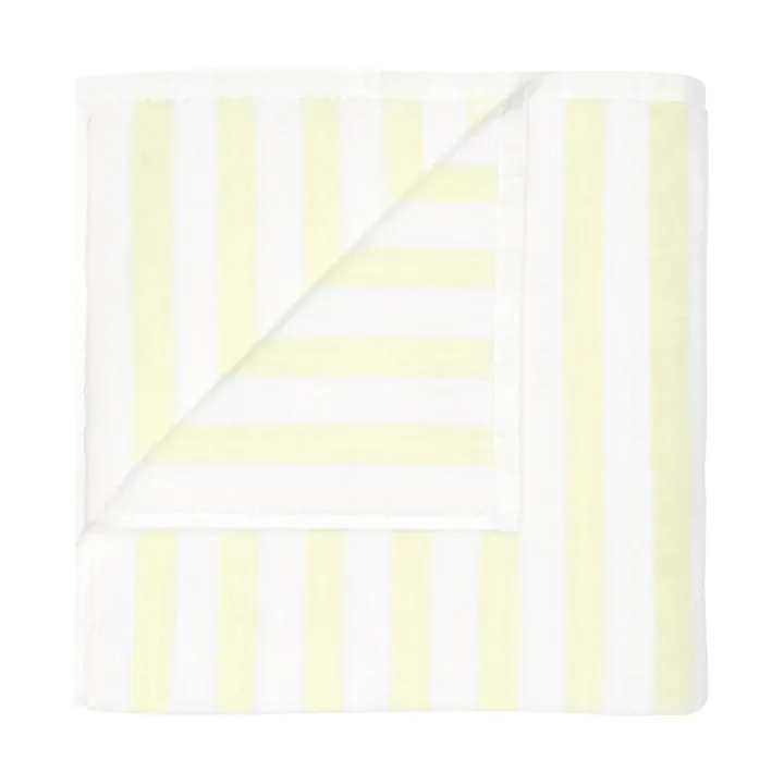 Arto håndklæde - White-transparent yellow, 70x140 cm - blomus