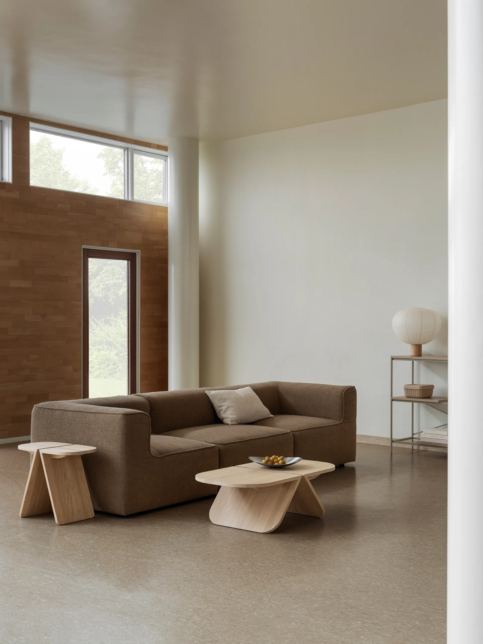 Avio sofabord 31x100x54 cm, Eg blomus