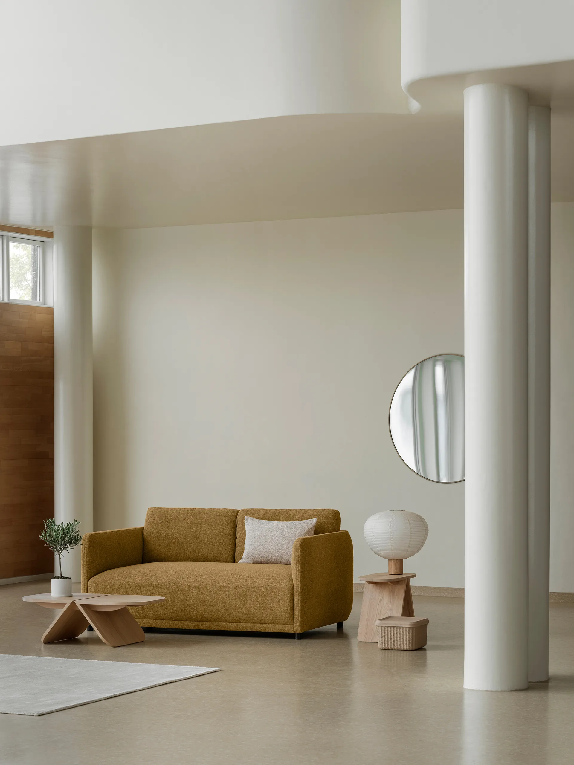 Avio sofabord 31x100x54 cm, Eg blomus