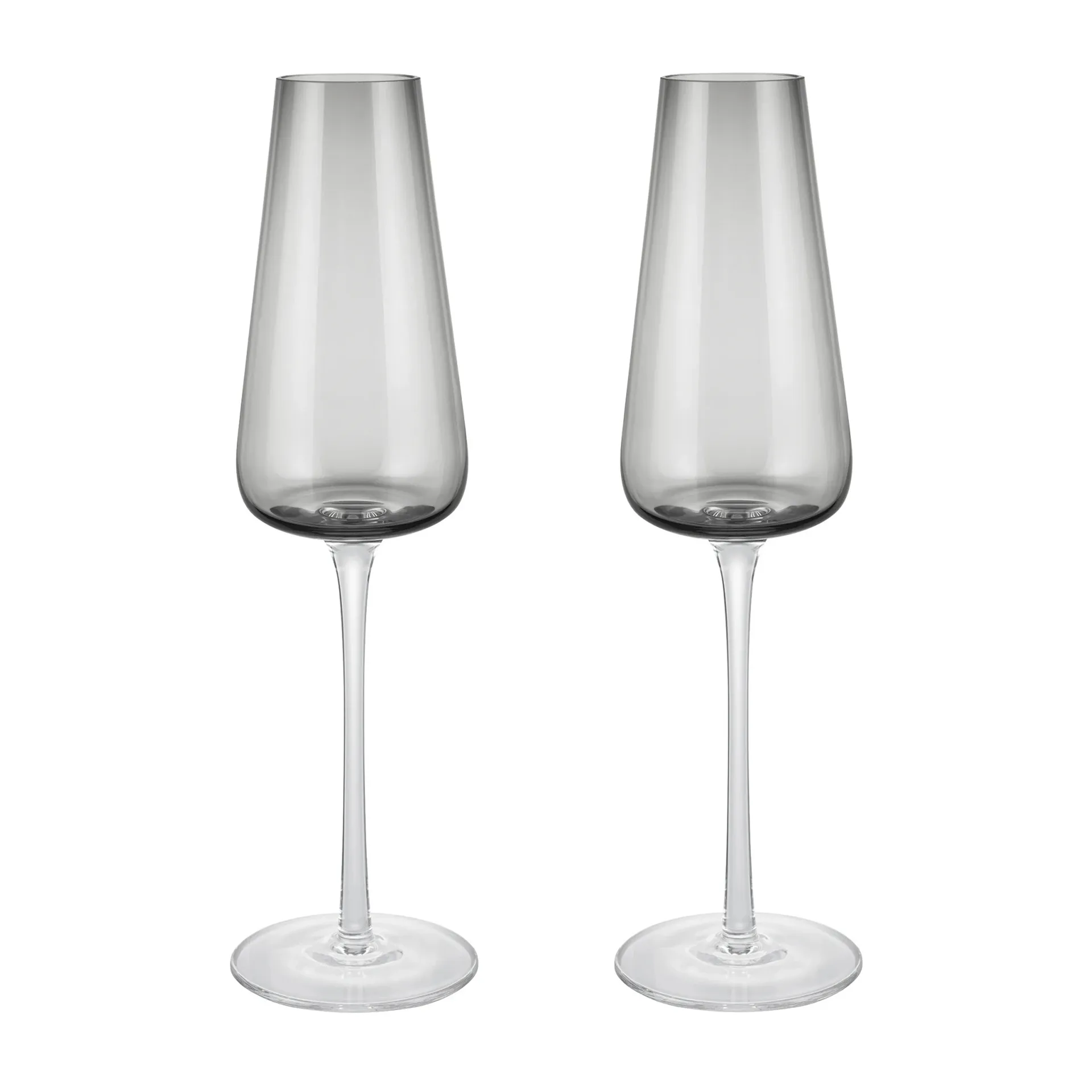 Belo champagneglas 20 cl 2-pak, Smoke blomus