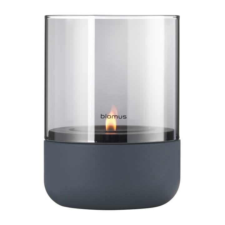 Calma fyrfadsstage Ø10 cm, Steel gray Blomus