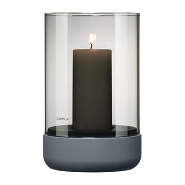 Calma stormlanterne Ø12 cm - Gray/Smoke - Blomus
