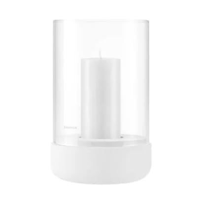Calma stormlanterne Ø12 cm, Lily white Blomus