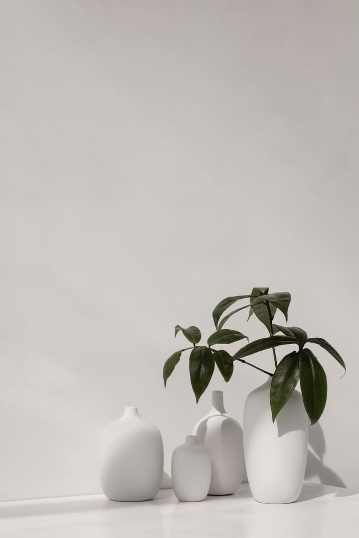 Ceola vase 13 cm - Hvid - blomus
