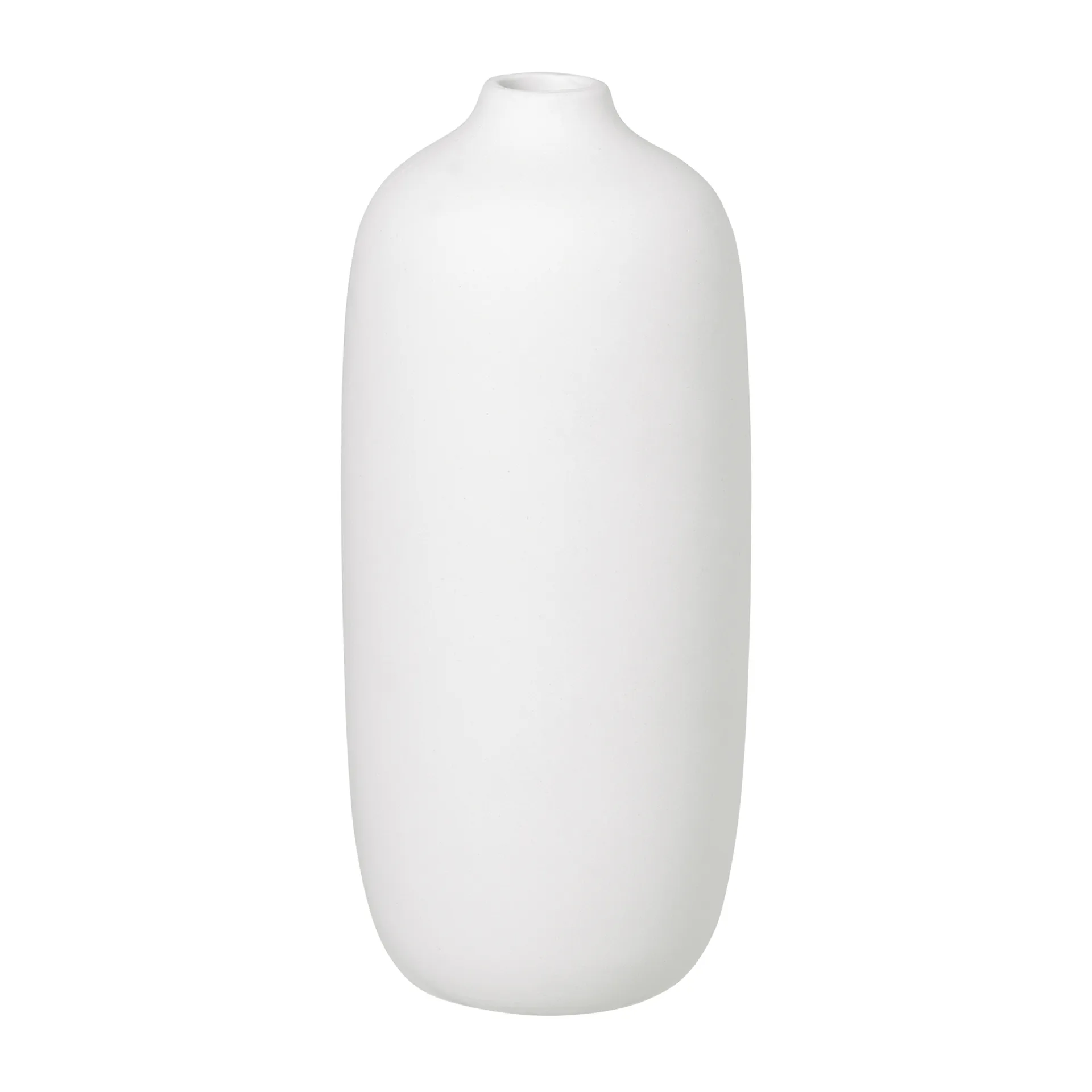 Ceola vase 18 cm, Hvid blomus