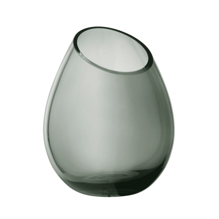 Drop vase stor - Smoke - blomus