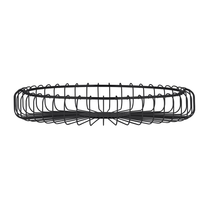 Estra trådkurv Ø37 cm - Sort - Blomus