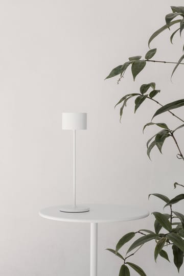 Farol mobil LED-lampe 33 cm - Hvid - blomus