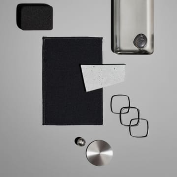 Fino servietring – 6 stk. - Nikkel - blomus