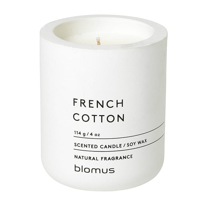 Fraga duftlys 24 timer
 - French Cotton/Lily White
 - Blomus