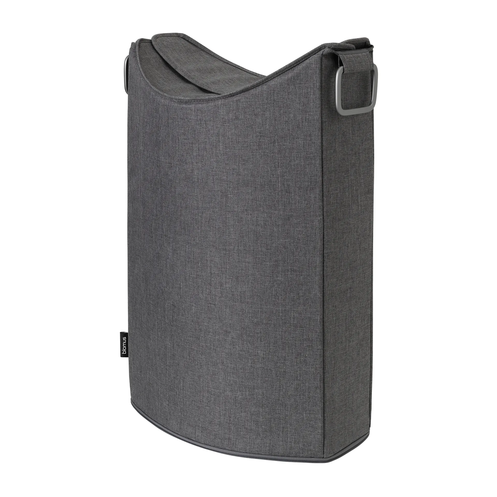 Frisco vasketøjskurv, steel grey blomus