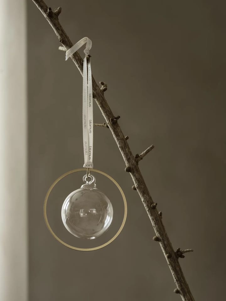KITAI juletræskugle 8,5 cm 4-pak - Clear - blomus