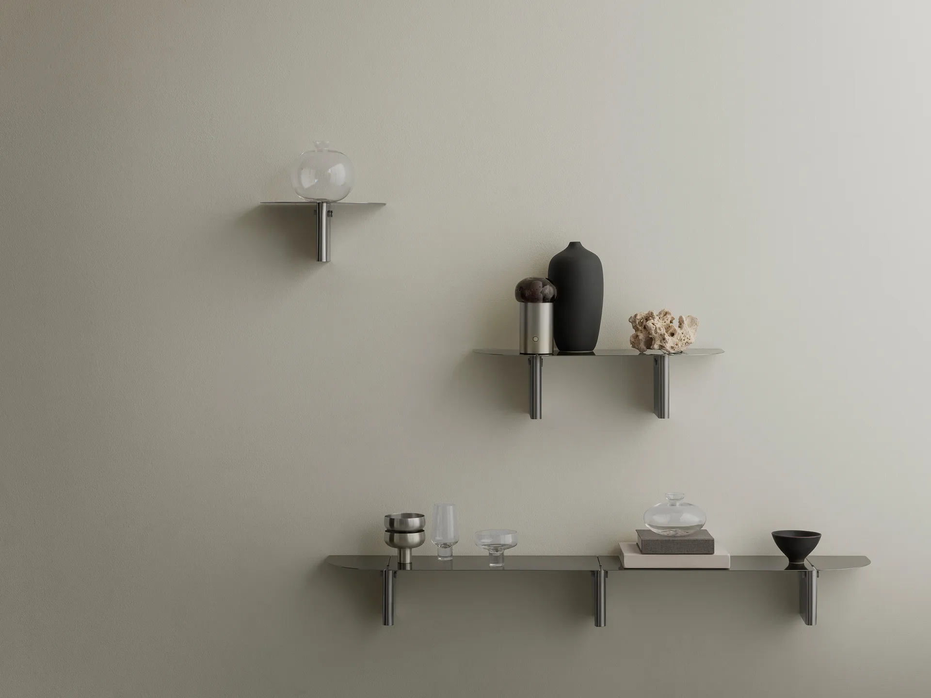 Koyoi champagneglas Coupe 9 cl, Rustfrit stål blomus