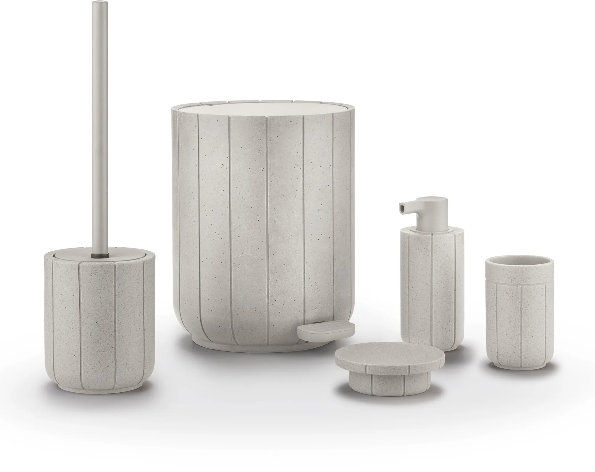 Kua toiletbørste, Moonbeam, Ø11 x 39 cm blomus