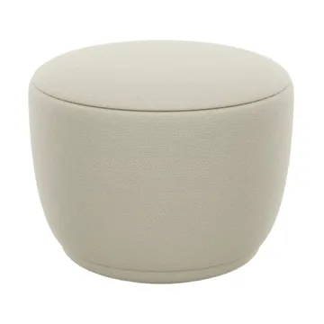 Kuon puf Ø48x45 cm - Boucla beige - blomus