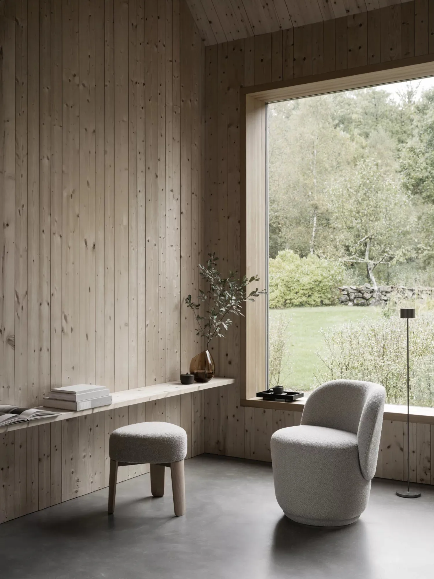 Kuon skammel 45xØ47 cm, Socia desert blomus