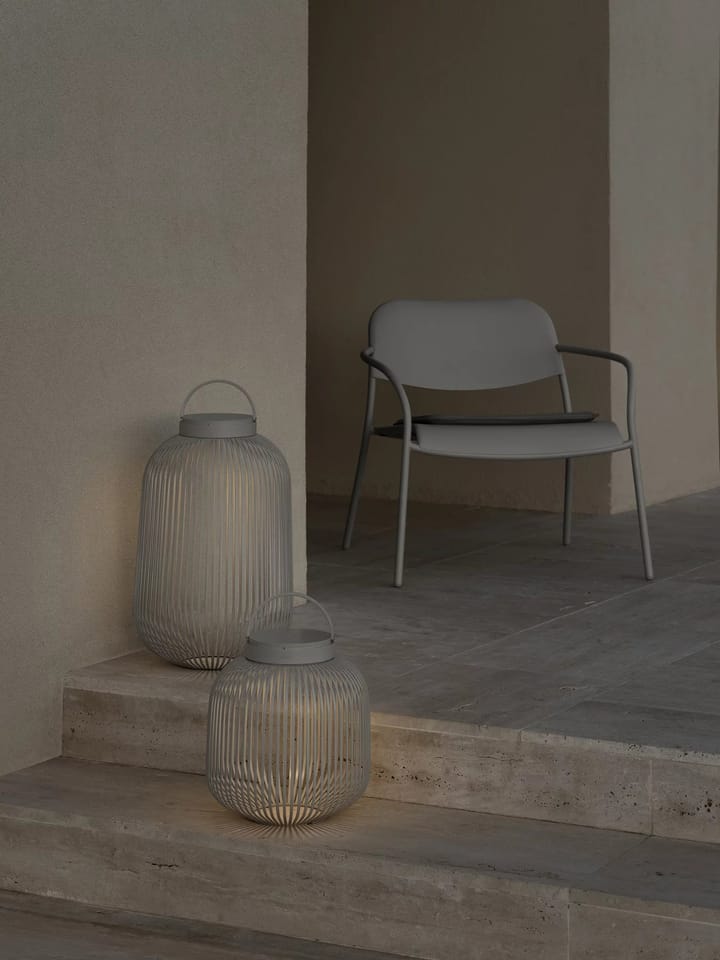 Lito LED-Lampe L, Granitgrå blomus