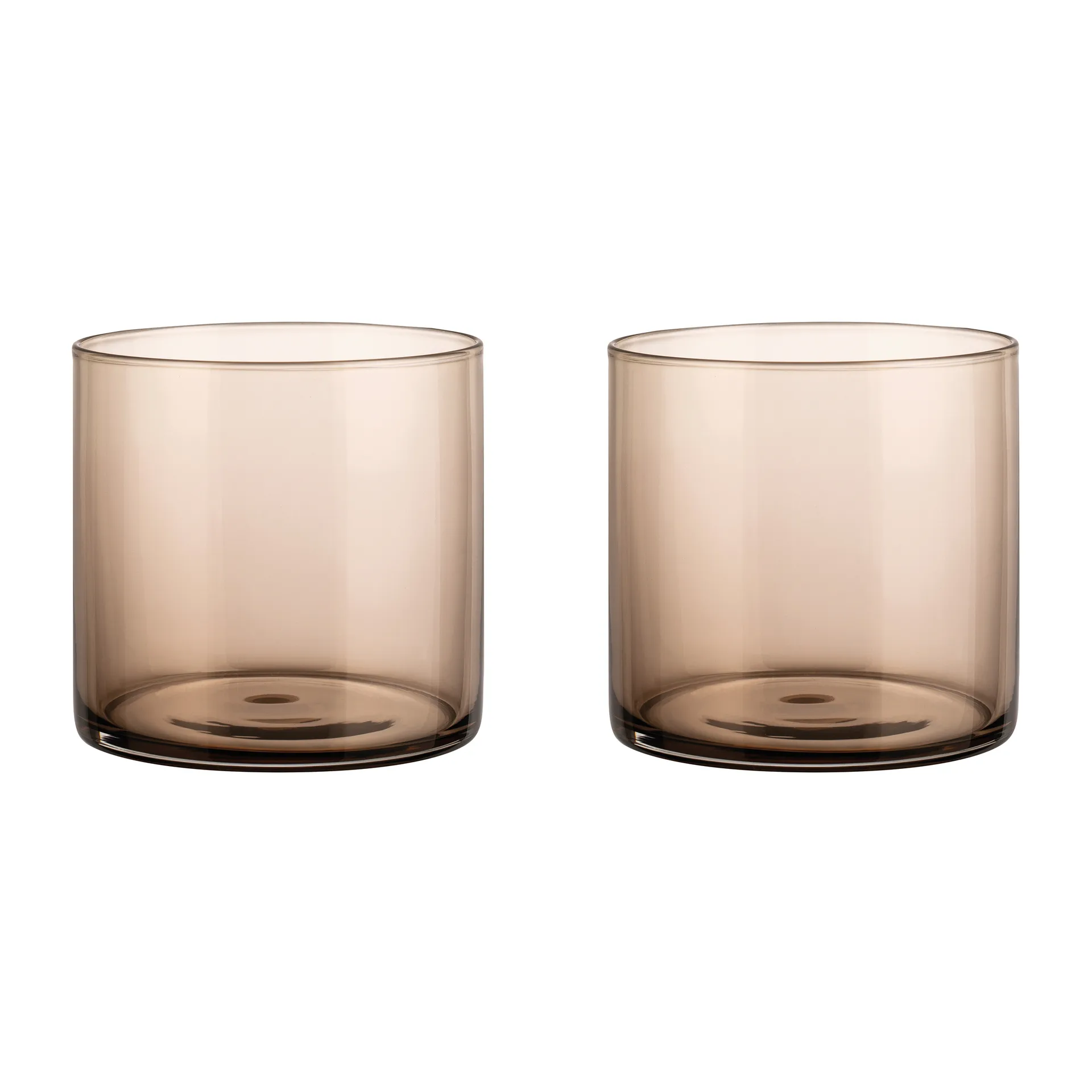 Mera tumblerglas 20 cl 2-pak, Coffee blomus