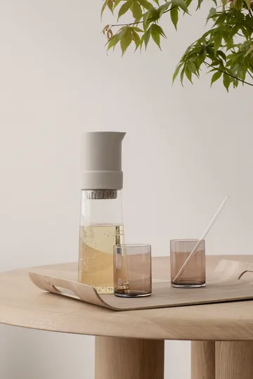 Mera tumblerglas 22 cl 2-pak - Coffee - blomus