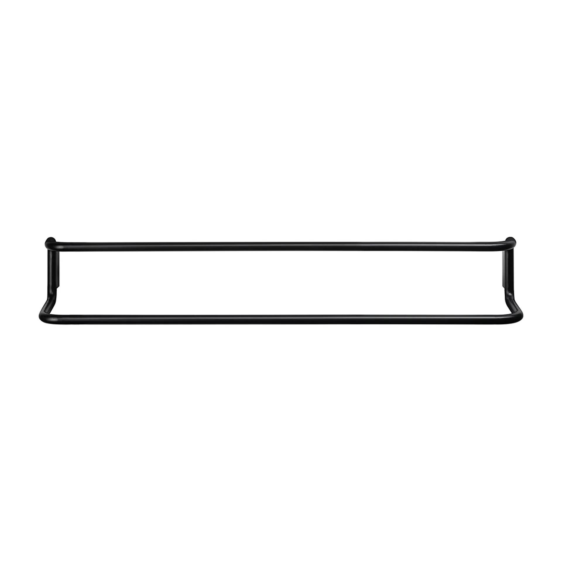 Modo håndklædestativ m/2 stænger, Sort blomus