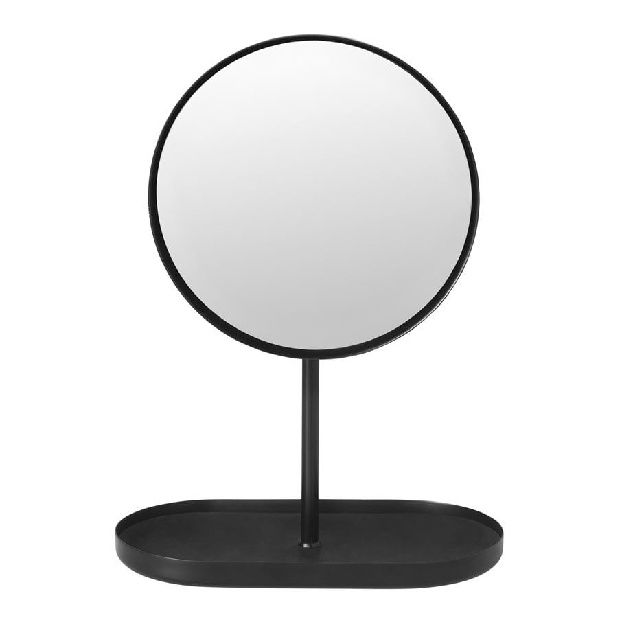 blomus Modo makeupspejl Sort | Skandinavisk Design | Bordspejle | Sort