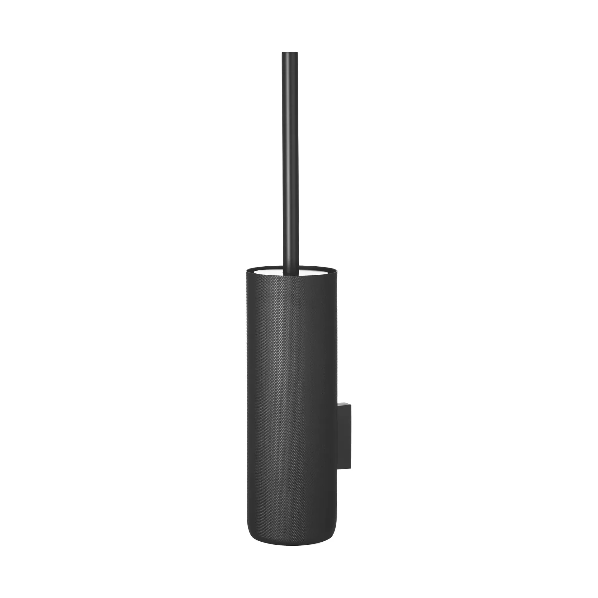Modo Rof toiletbørste vægmonteret, Black, Ø8,5x49 cm blomus