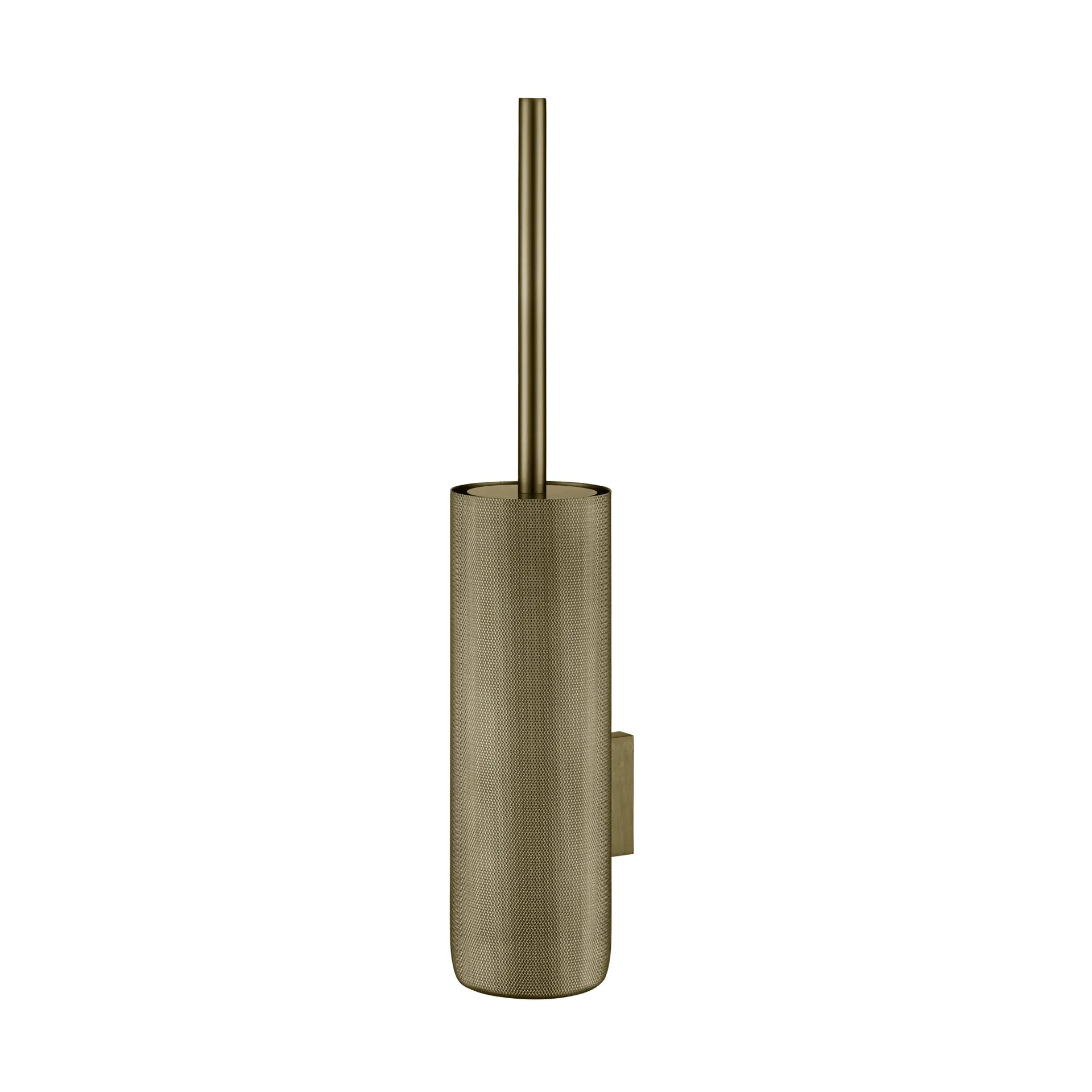 Modo Rof toiletbørste vægmonteret, Brass, Ø8,5x49 cm blomus