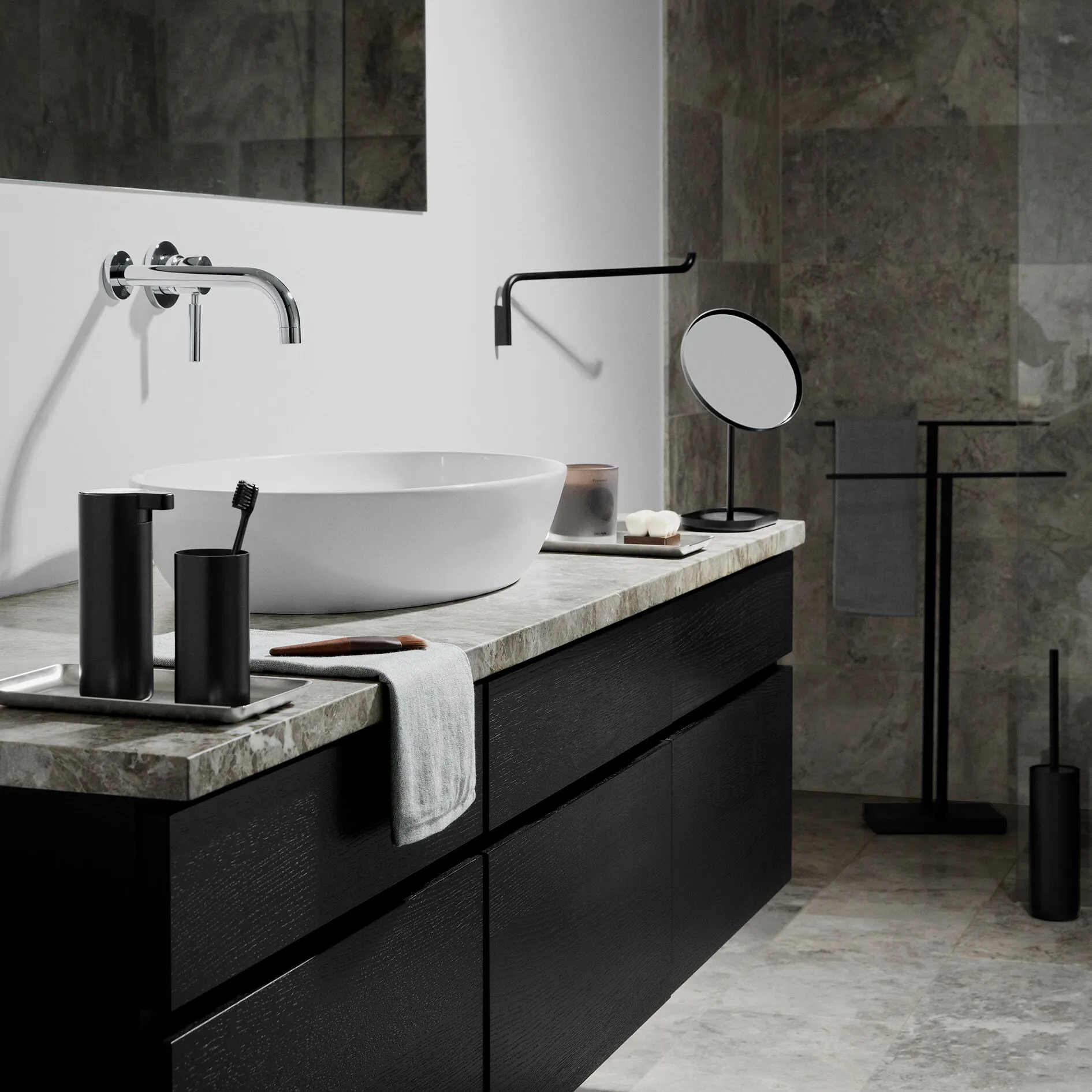 Modo tandkrus, Sort blomus