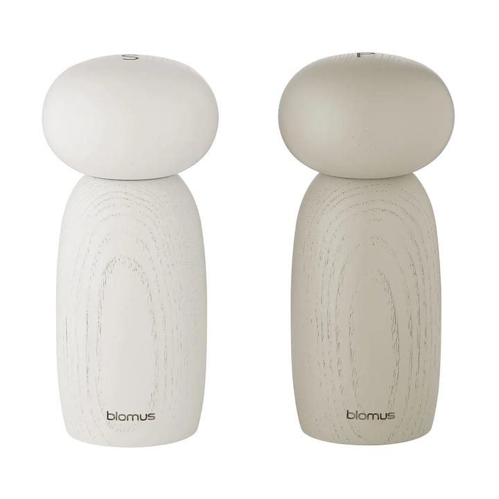 Moli Salt- og peberkværnsæt 13 cm - Moonbeam - Blomus