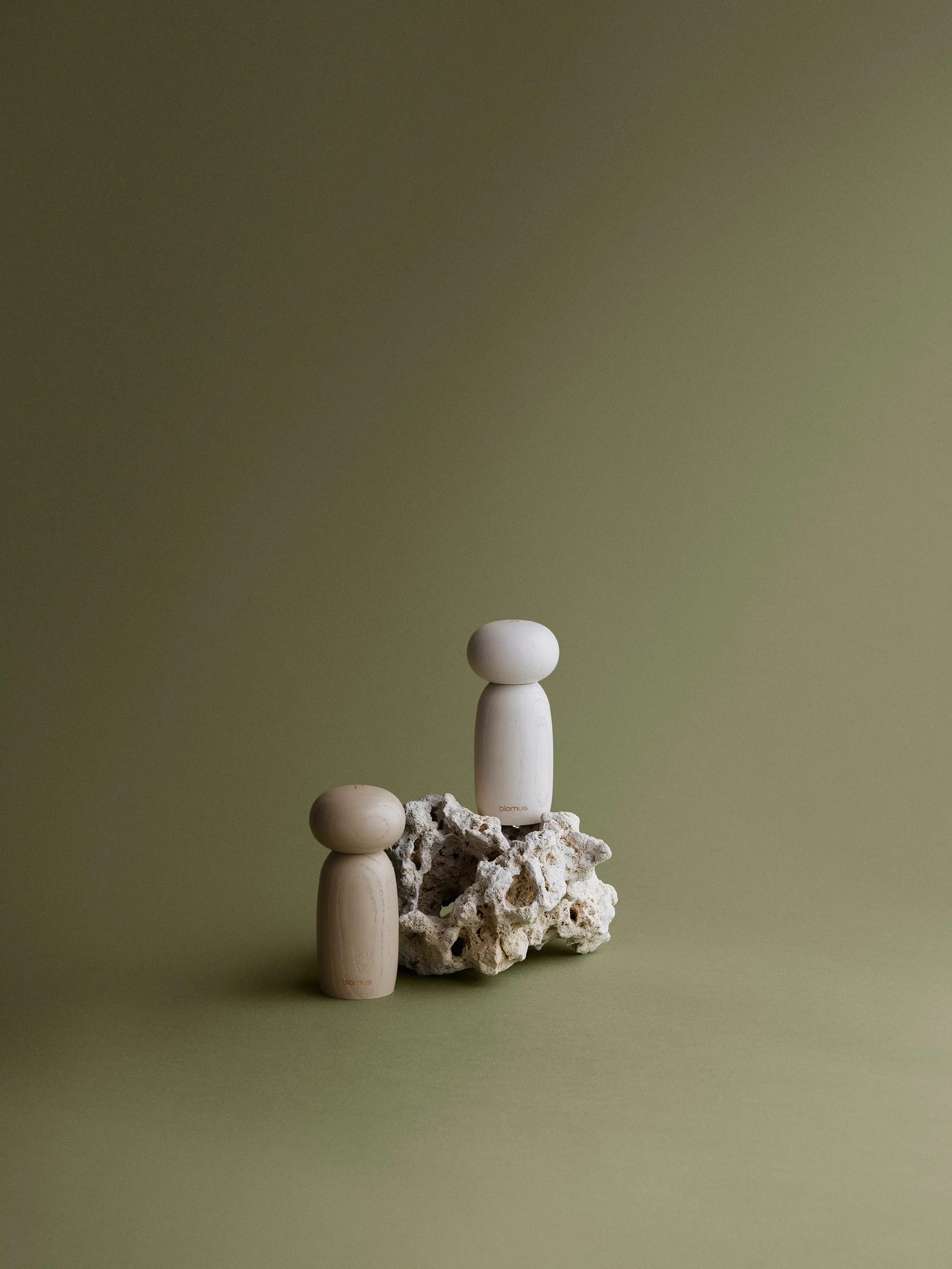 Moli Salt- og peberkværnsæt 13 cm, Moonbeam blomus