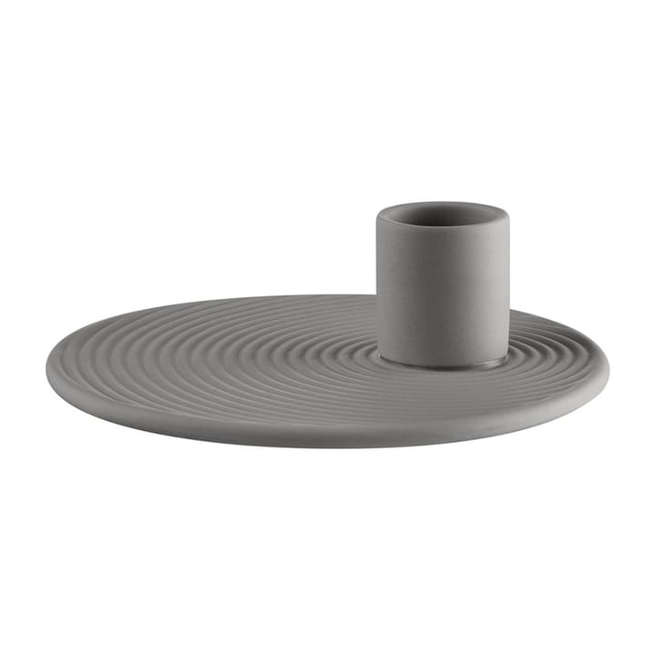 Nona lysestage Ø12 cm - Pewter - Blomus